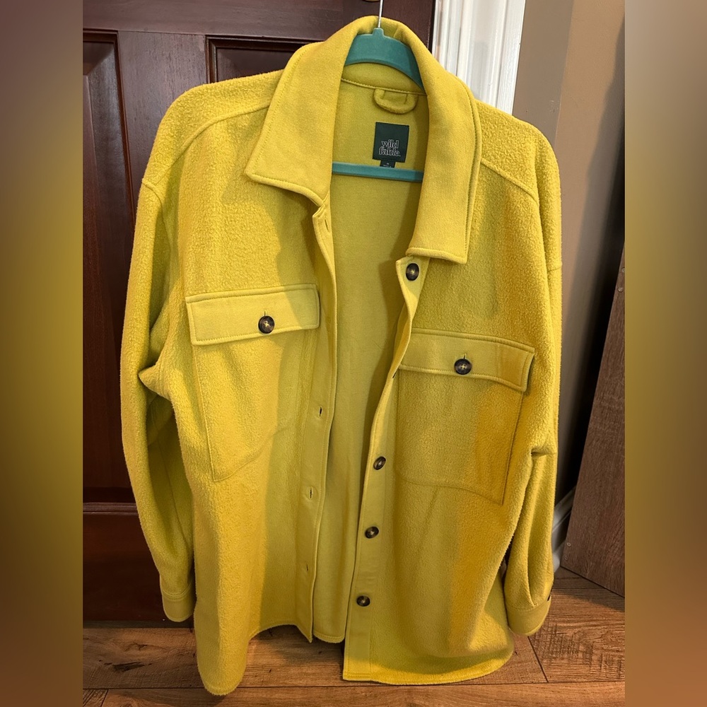 Wild Fable Mustard Utility Jacket